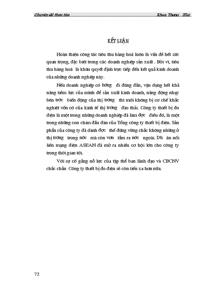 image for page Một số biện pháp  đầy mạnh hoạt động tiêu thụ sản phẩm ở Công ty thiết bị đo điện