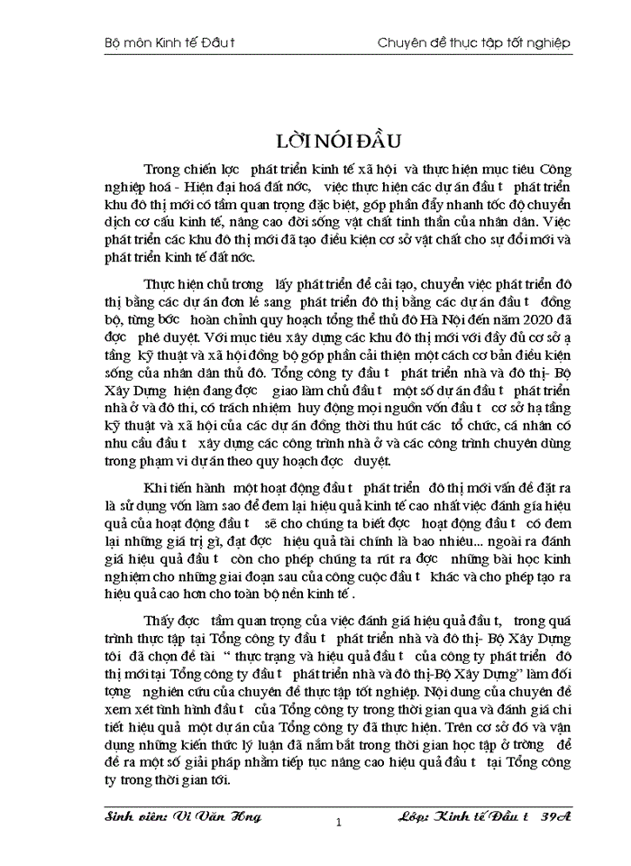 image for page thực trạng và hiệu quả đầu tư của công ty phát triển  đô thị mới tại Tổng công ty đầu tư phát triển nhà và đô thị-Bộ Xây Dựng
