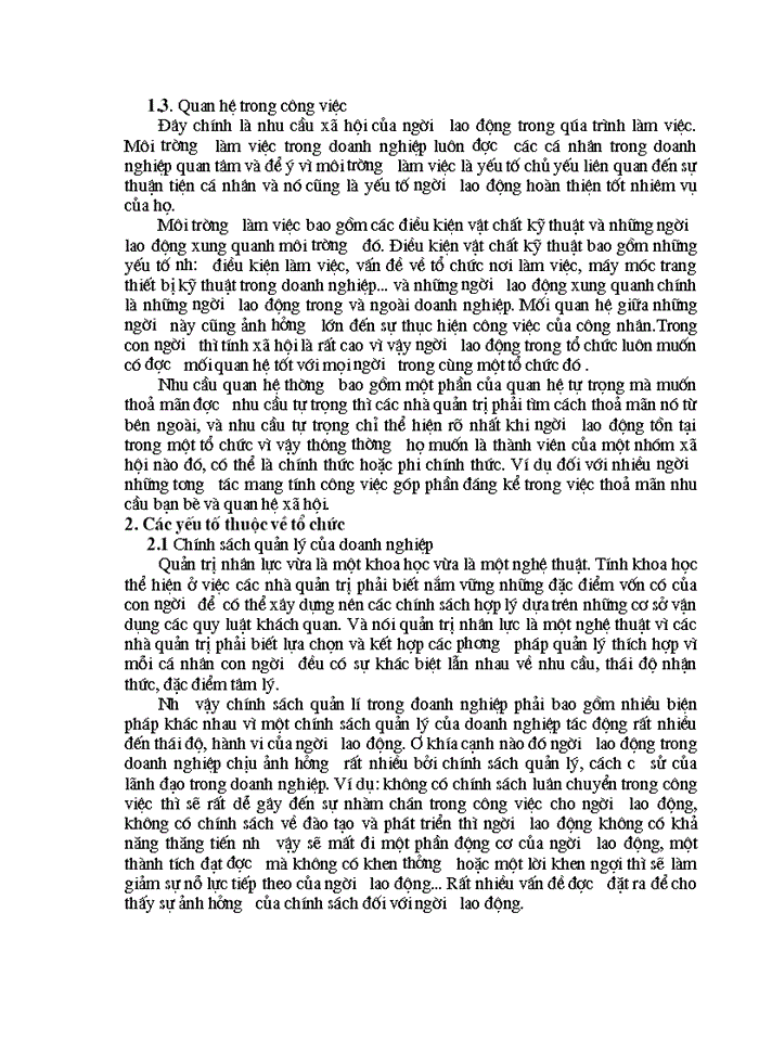 image for page Cơ sở lý luận chung về việc tạo động cơ cho người lao động