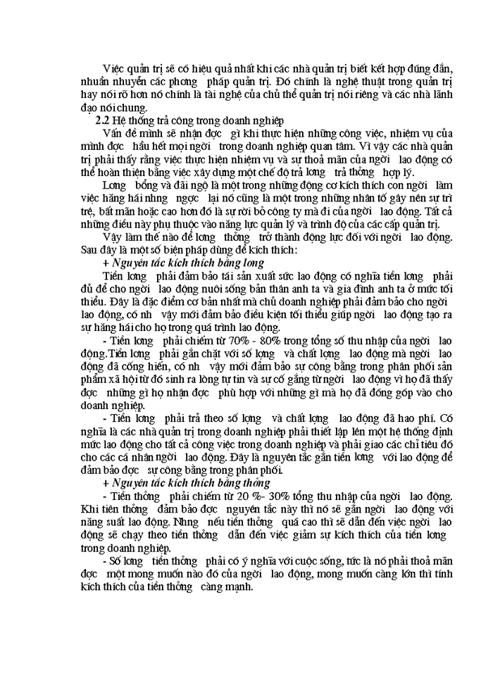 image for page Cơ sở lý luận chung về việc tạo động cơ cho người lao động