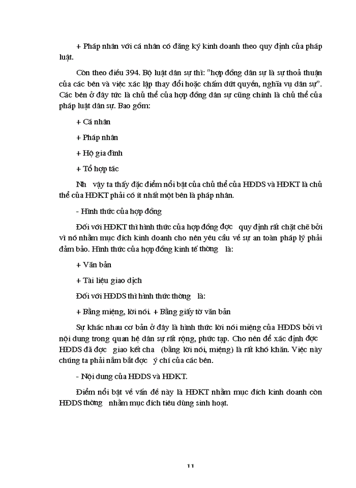 image for page So sánh sự giống nhau và khác nhau giữa hợp đồng dân sự và hợp đồng kinh tế