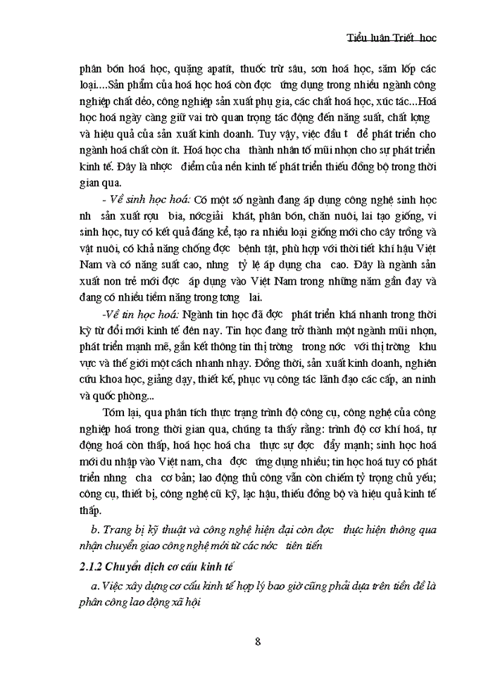 image for page CNH-HĐH và vai trò của nó trong sự nghiệp xây dựng chủ nghĩa xã hội ở nước ta