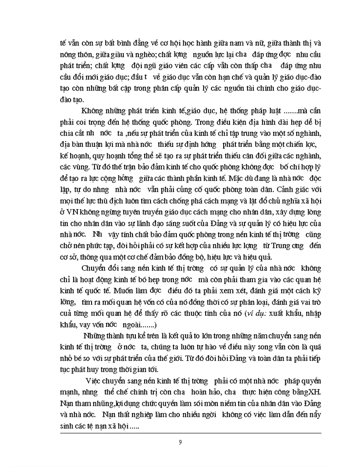 image for page Cơ sở lý luận về chuyển đổi về nền kinh tế thị trường