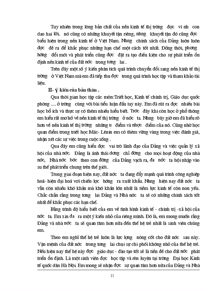 image for page Cơ sở lý luận về chuyển đổi về nền kinh tế thị trường