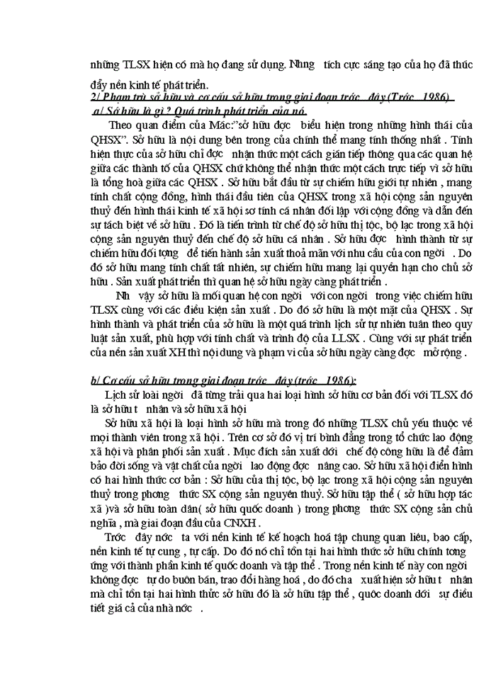 image for page Quan hệ biện chứng giữa sự phát triển của lực lượng sản xuất và sự đa dạng hoá các loại hình sở hữu ở Việt Nam