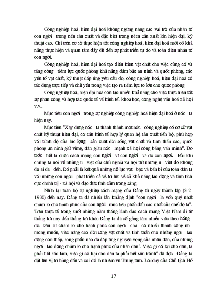 image for page Lý luận của chủ nghĩa Mác về con người trong và vấn đề con người trong sự nghiệp công nghiệp hoá, hiện đại hoá đất nước