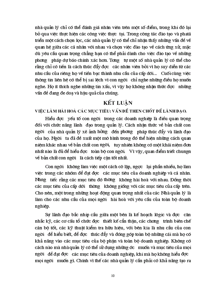 image for page Yếu tố con người trong công tác quản lý