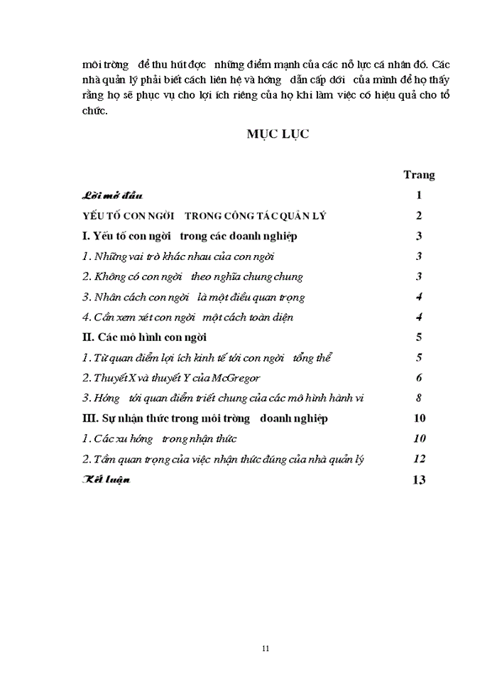 image for page Yếu tố con người trong công tác quản lý