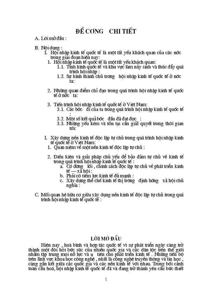 image for page Xây dựng nền kinh tế độc lập tự chủ trong quá trình hội nhập kinh tế quốc tế ở Việt Nam