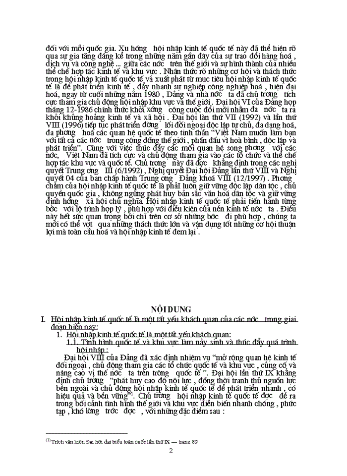 image for page Xây dựng nền kinh tế độc lập tự chủ trong quá trình hội nhập kinh tế quốc tế ở Việt Nam