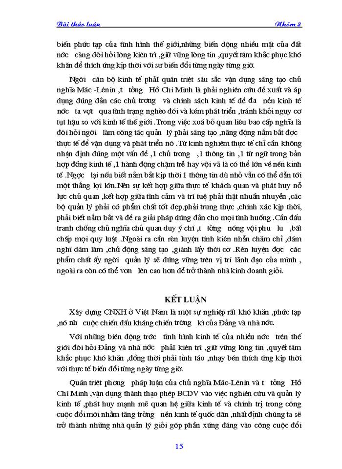 image for page Phân tích mối quan hệ biện chứng giữa vật chất và ý thức. Ý nghĩa phương pháp luận. Sự vận dụng của Đảng ta trong quá trình đổi mới đất nước