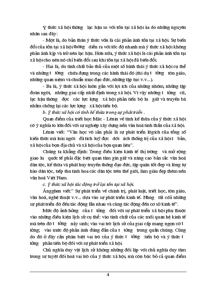 image for page Ý thức và vai trò của ý thức trong đời sống xã hội