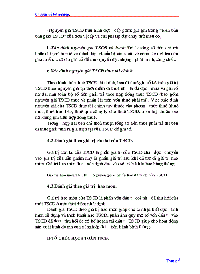 image for page TỔ CHỨC HẠCH TOÁN TSCĐ VỚI VIỆC NÂNG CAO HIỆU QUẢ SỬ DỤNG TSCĐ Ở CÔNG TY QUẢN LÝ VÀ SỬA CHỮA ĐƯỜNG BỘ 234
