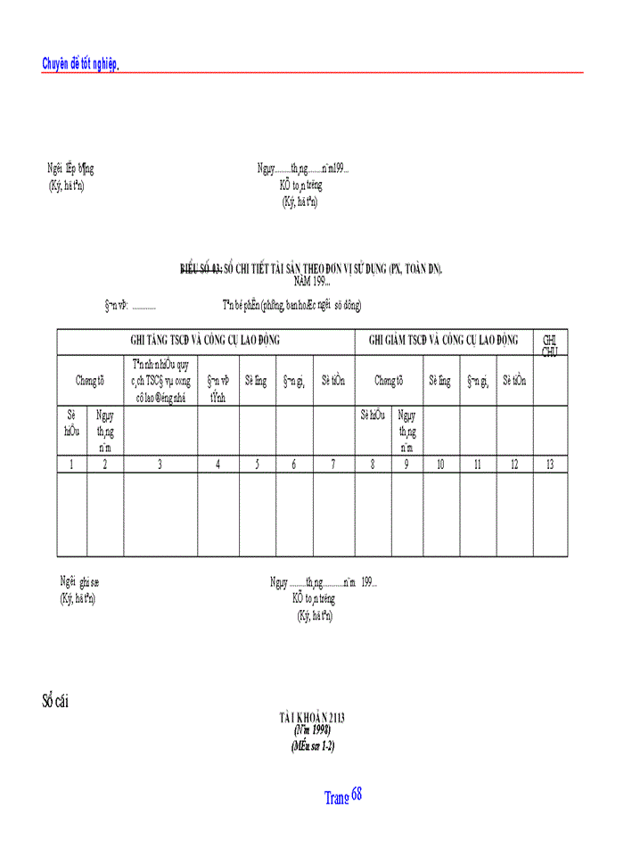 image for page TỔ CHỨC HẠCH TOÁN TSCĐ VỚI VIỆC NÂNG CAO HIỆU QUẢ SỬ DỤNG TSCĐ Ở CÔNG TY QUẢN LÝ VÀ SỬA CHỮA ĐƯỜNG BỘ 234