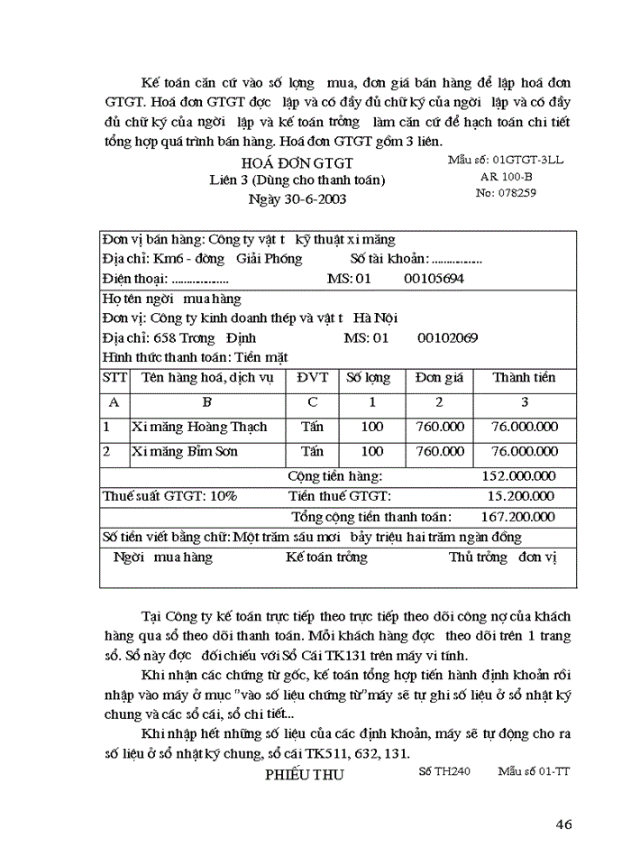 image for page Kế toán thành phẩm bán hàng và xác định kết quả bán hàng