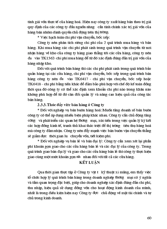 image for page Kế toán thành phẩm bán hàng và xác định kết quả bán hàng