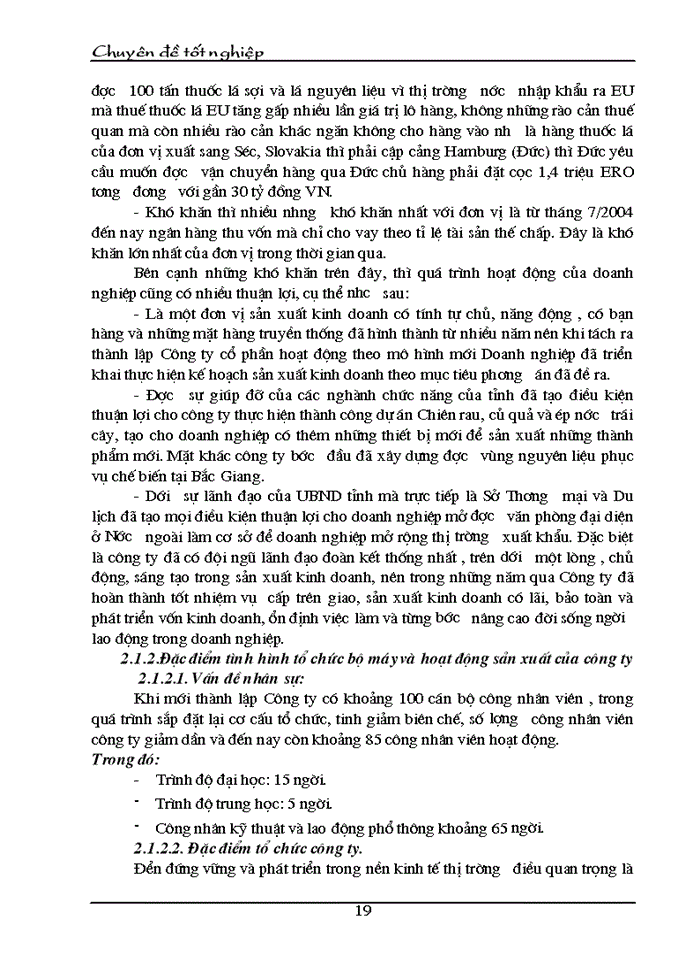 image for page Tổ chức kế toán bán hàng và xác định kết quả bán hàng ở công ty cổ phần thuốc lá và chế biến thực phẩm Bắc Giang