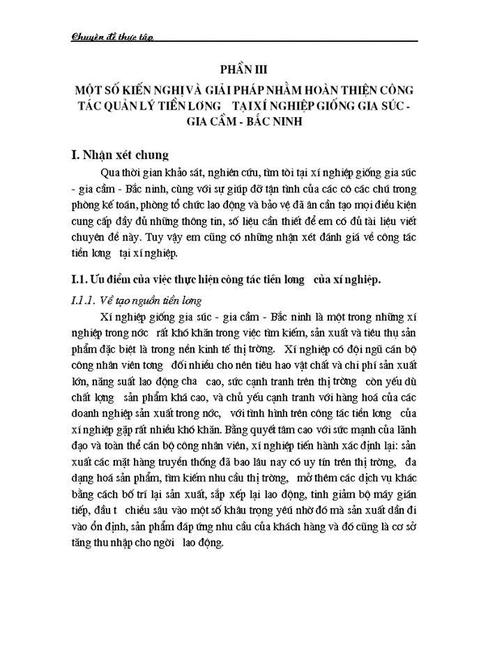 image for page Công tác quản lý tiền lương tại Xí nghiệp giống gia súc - gia cầm - Bắc ninh