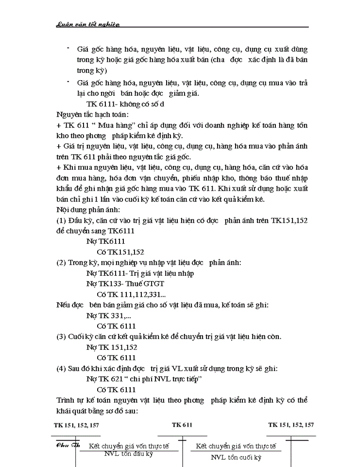 image for page Vận dụng chuẩn mực kế toán để hoàn thiện phương pháp kế toán nguyên vật liệu tại Xí nghiệp Cơ khí  Z79