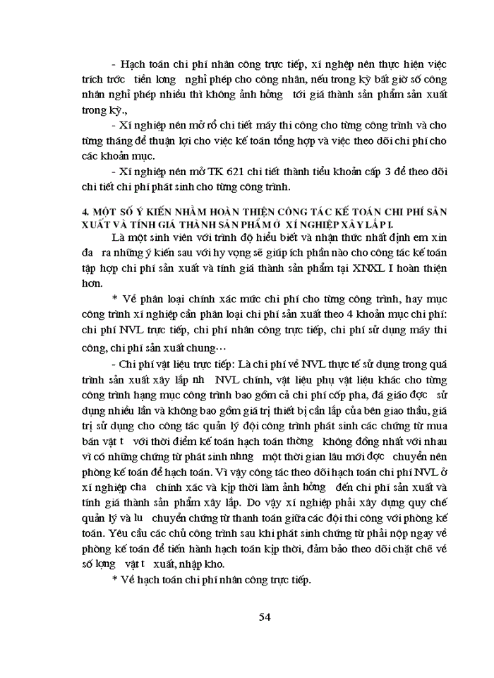 image for page Những vấn đề chung về kế toán chi phí sản xuất và tính giá thành sản phẩm  và tính giá thành sản phẩm xây lắp