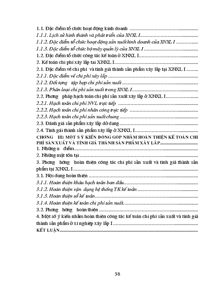 image for page Những vấn đề chung về kế toán chi phí sản xuất và tính giá thành sản phẩm  và tính giá thành sản phẩm xây lắp