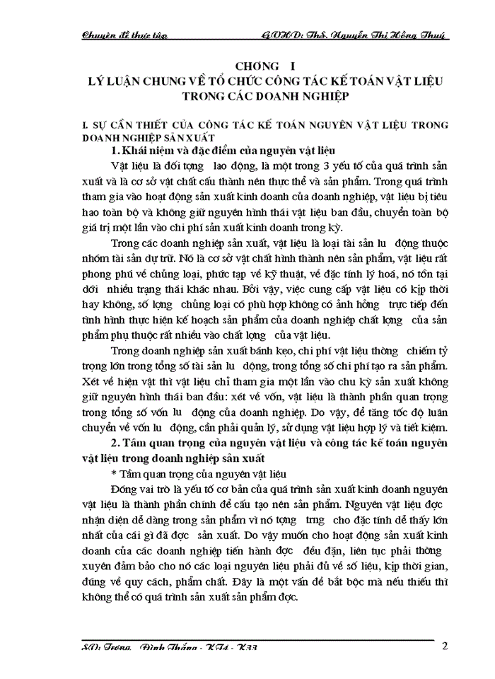 image for page Hoàn thiện hạch toán nguyên vật liệu tại Công ty Cổ phần Bánh kẹo Hải Châu
