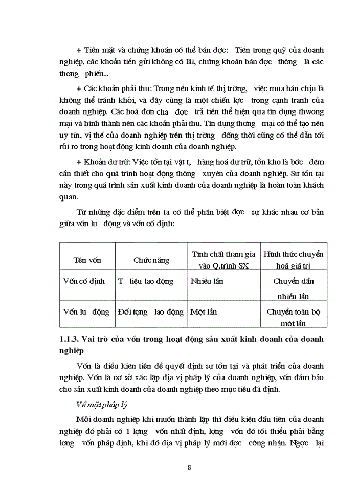 image for page Cơ sở lý luận về vốn và hiệu quả sử dụng vốn của doanh nghiệp trong nền kinh tế thị trường