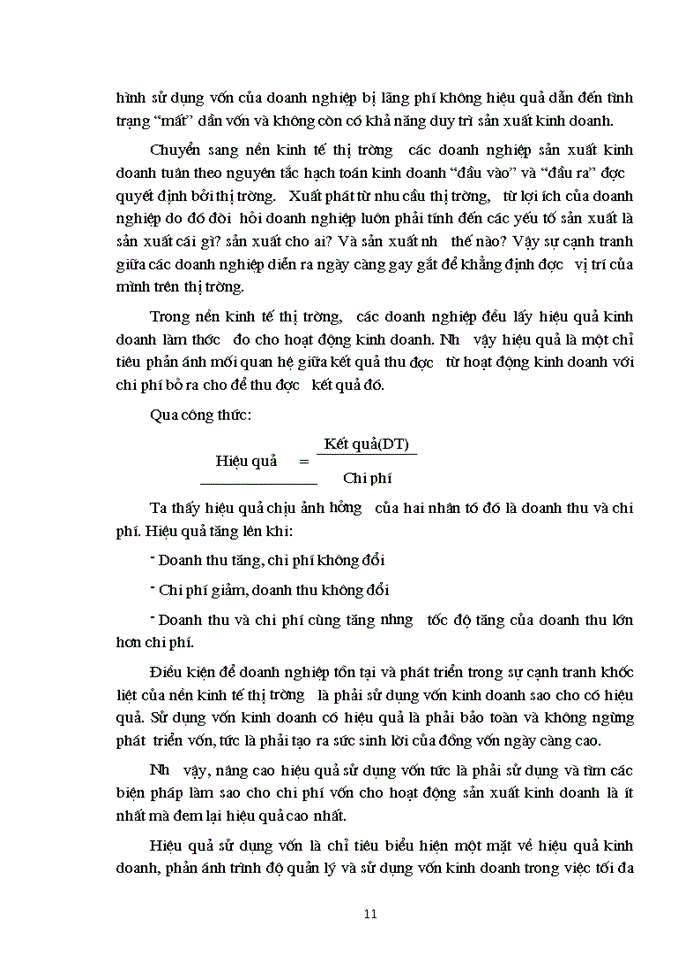 image for page Cơ sở lý luận về vốn và hiệu quả sử dụng vốn của doanh nghiệp trong nền kinh tế thị trường