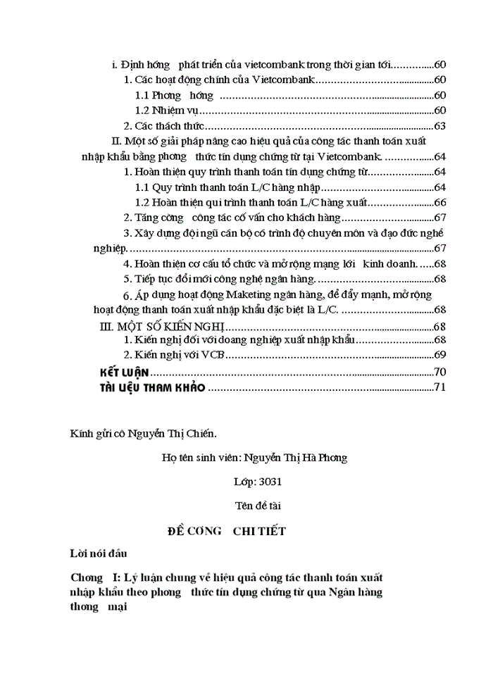 image for page Một số giải pháp nâng cao hiệu quả trong công tác thanh toán hàng xuất nhập khẩu bằng phương thức tính dụng chứng từ tại Ngân hàng Ngoại thương Việt Nam