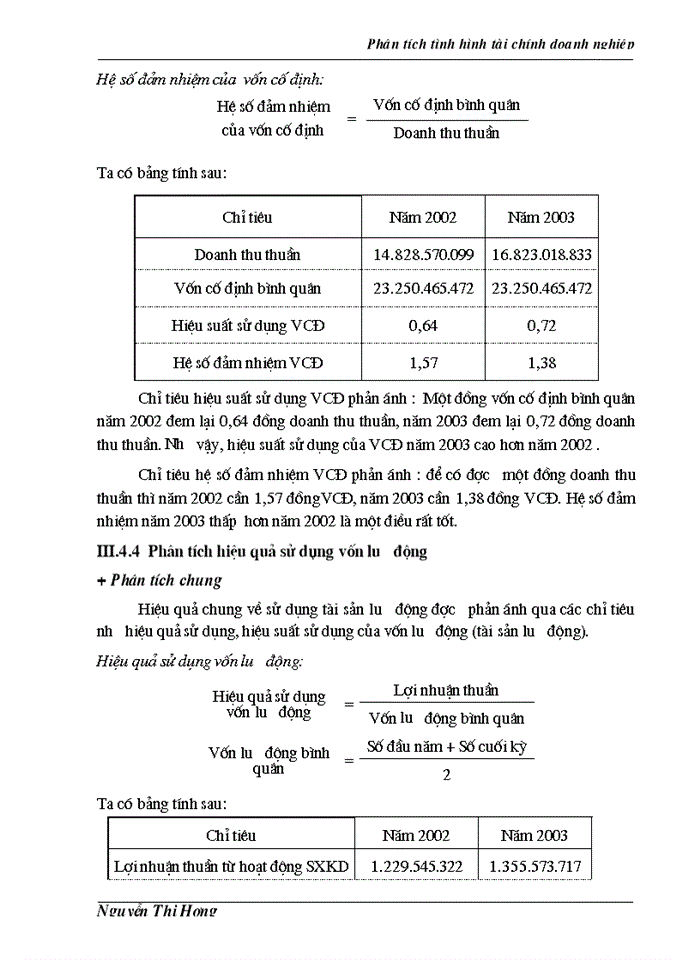 image for page Phân tích tình hình tài chính ở Công ty Cổ phần xây dựng số 12- Thăng Long năm 2003