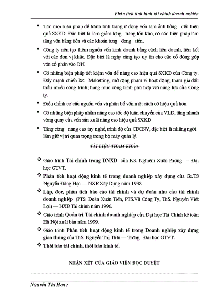 image for page Phân tích tình hình tài chính ở Công ty Cổ phần xây dựng số 12- Thăng Long năm 2003
