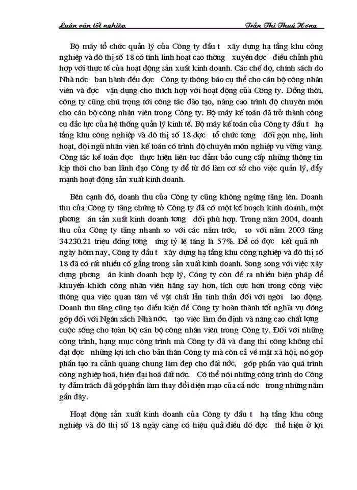 image for page Một số giải pháp nâng cao lợi nhuận tại công ty đầu tư hạ tầng khu công nghiệp và đô thị số 18