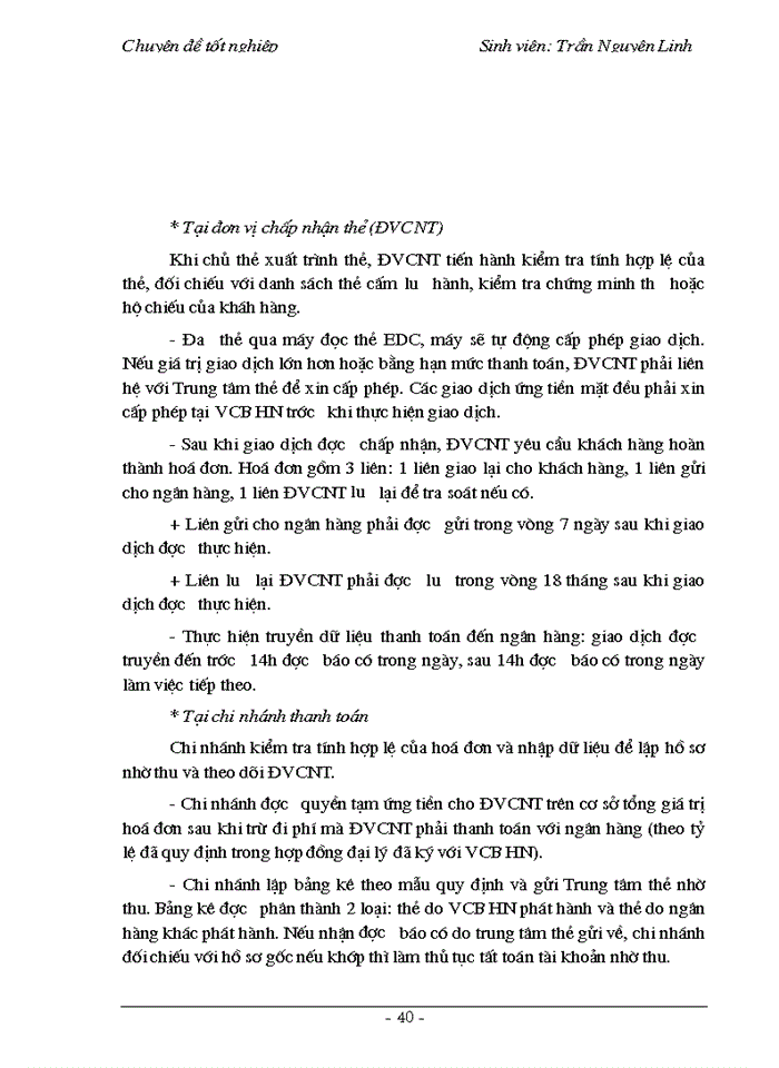 image for page Phát triển hoạt động thanh toán thẻ tại Ngân hàng Ngoại thương Hà Nội