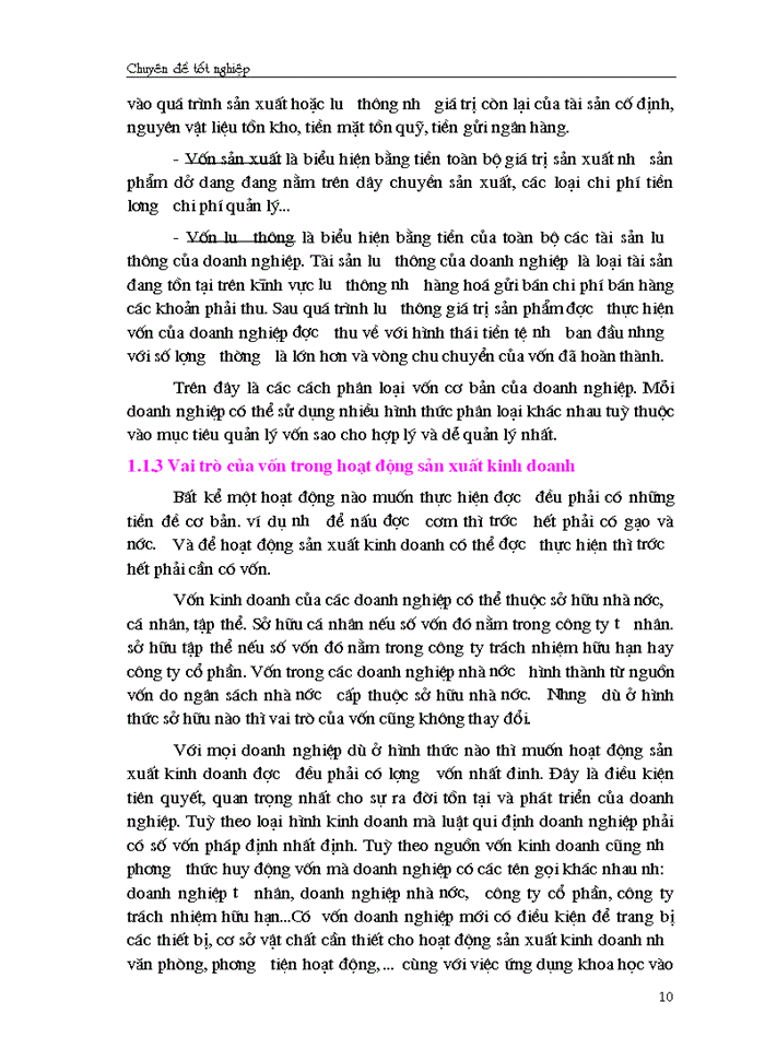 image for page Giải pháp chủ yếu tạo lập vốn cho hoạt động sản xuất kinh doanh ở Công ty cổ phần May Thăng Long