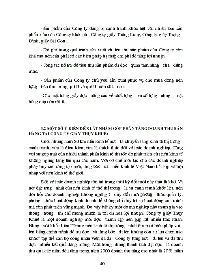 image for page Phân tích tình hình thực hiện doanh thu bán hàng tại Công ty giầy Thuỵ Khuê