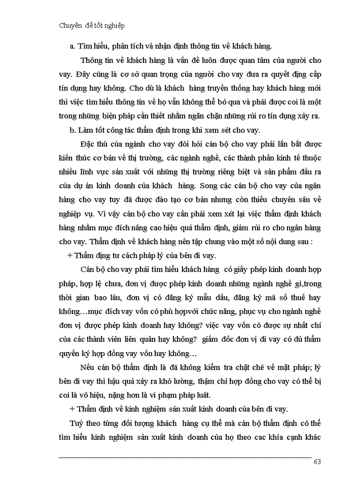image for page Giải pháp hạn chế rủi ro trong hoạt động cho vay của ngân hàng công thương thanh hoá