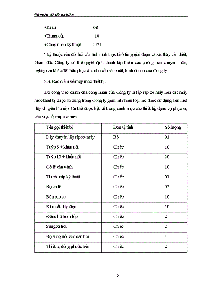 image for page Nghiờn cứu ỏp dụng hệ thống quản lý chất lượng trong việc nhập khẩu linh kiện và lắp ráp xe gắn máy của Công ty Quan hệ Quốc tế Đầu tư sản xuất