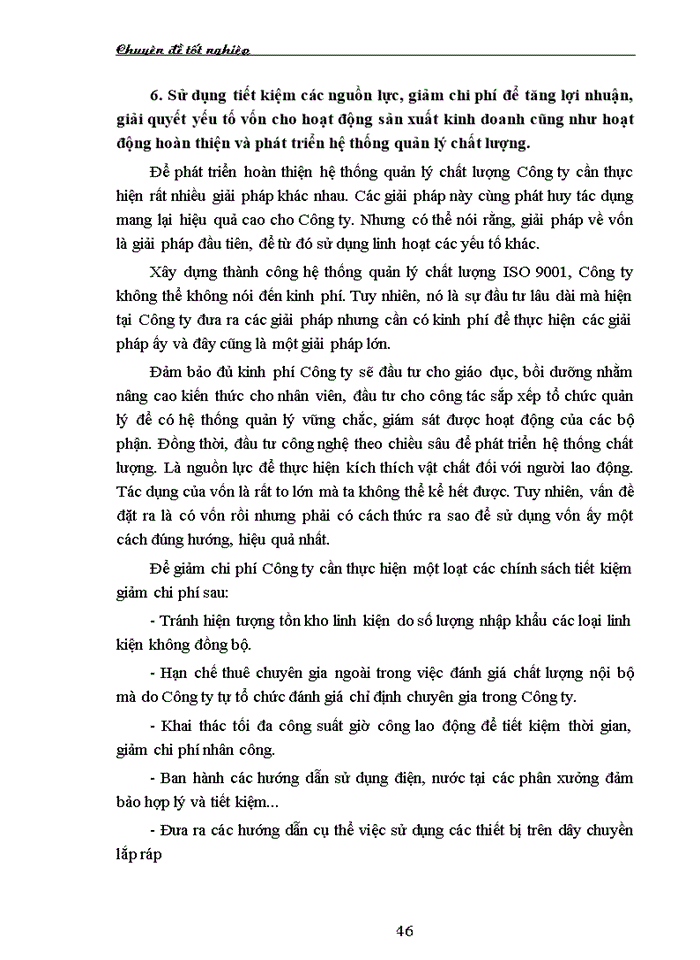 image for page Nghiờn cứu ỏp dụng hệ thống quản lý chất lượng trong việc nhập khẩu linh kiện và lắp ráp xe gắn máy của Công ty Quan hệ Quốc tế Đầu tư sản xuất