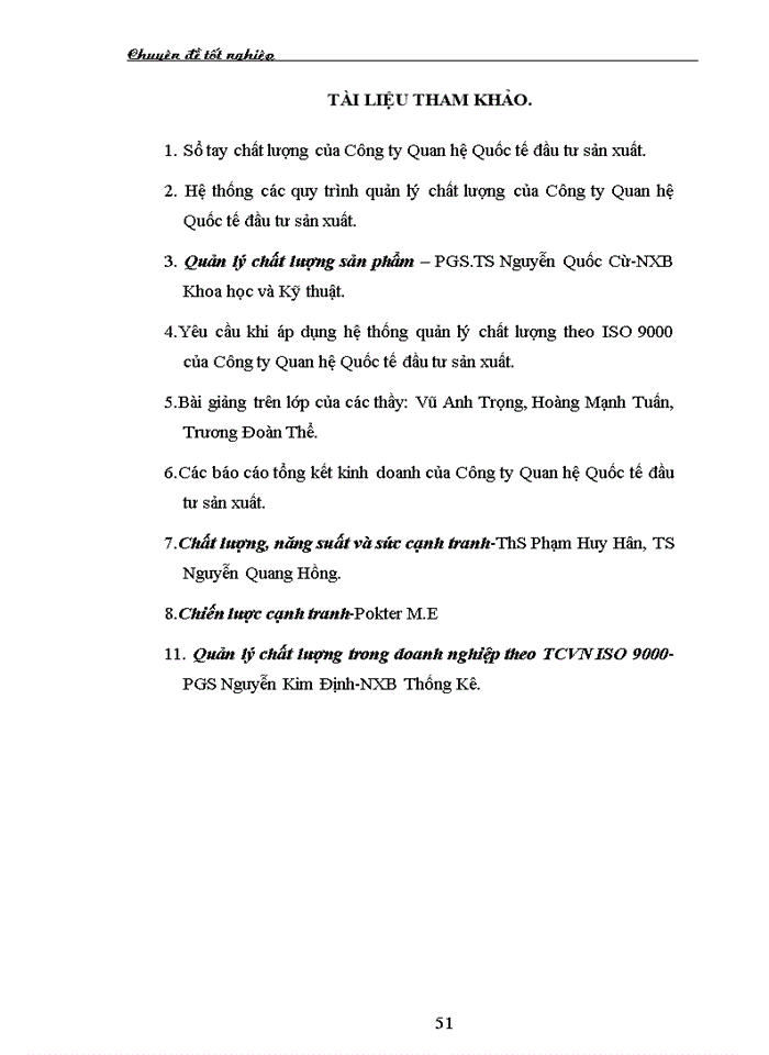 image for page Nghiờn cứu ỏp dụng hệ thống quản lý chất lượng trong việc nhập khẩu linh kiện và lắp ráp xe gắn máy của Công ty Quan hệ Quốc tế Đầu tư sản xuất