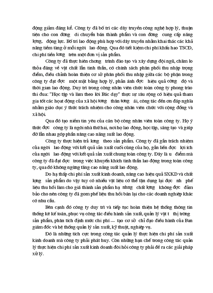 image for page Chi phí sản xuất và các giải pháp hạ thấp chi phí sản xuất kinh doanh tại Công ty Bóng đèn Phích nước Rạng Đông