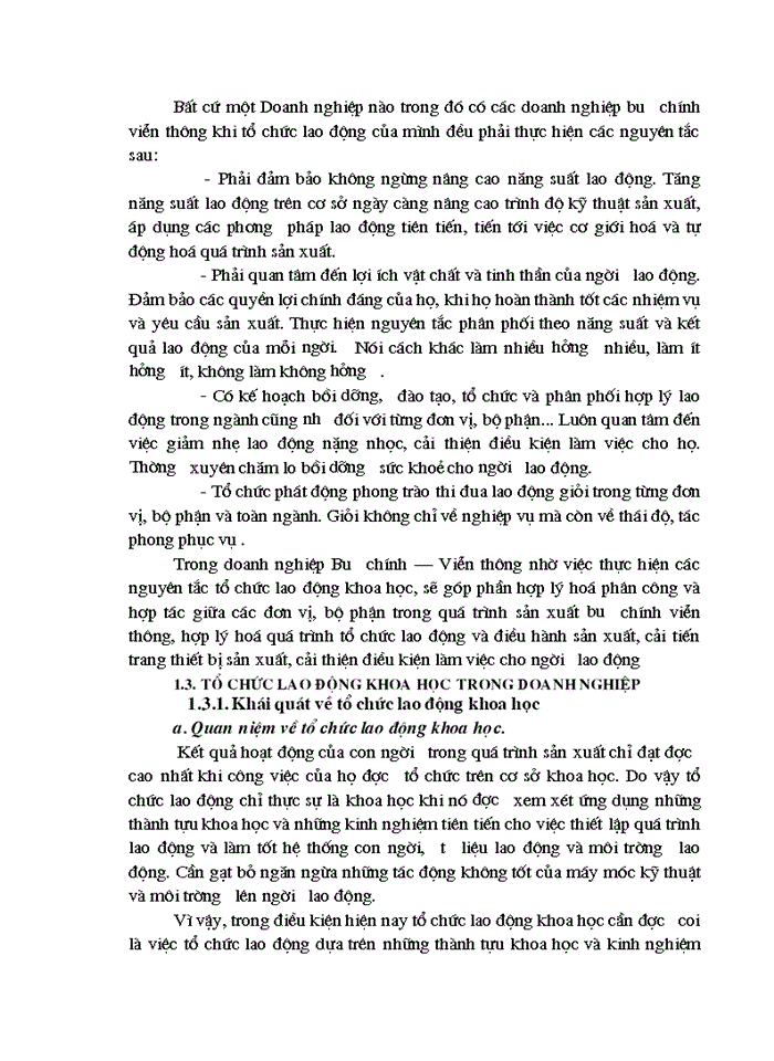 image for page Các biện pháp hoàn thiện công tác tổ chức lao động tại Bưu điện huyện Tủa chùa