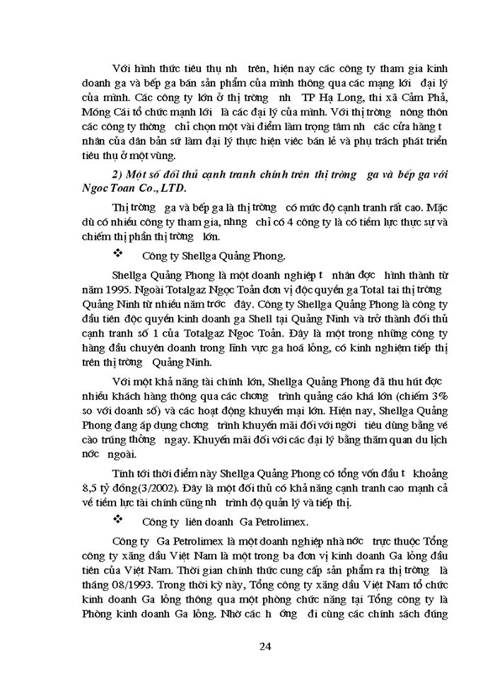 image for page ''Giải pháp nâng cao khả năng cạnh tranh trong lĩnh vực kinh doanh Gaz và Bếp ga ở Công ty TNHH Thương mại và Dịch vụ Ngọc Toản