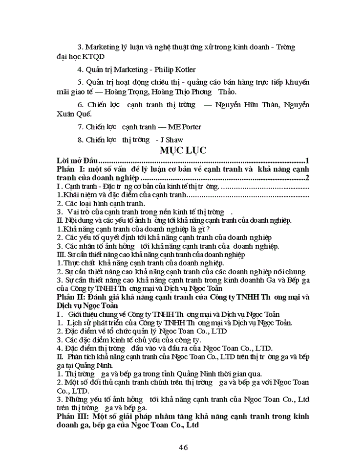 image for page ''Giải pháp nâng cao khả năng cạnh tranh trong lĩnh vực kinh doanh Gaz và Bếp ga ở Công ty TNHH Thương mại và Dịch vụ Ngọc Toản