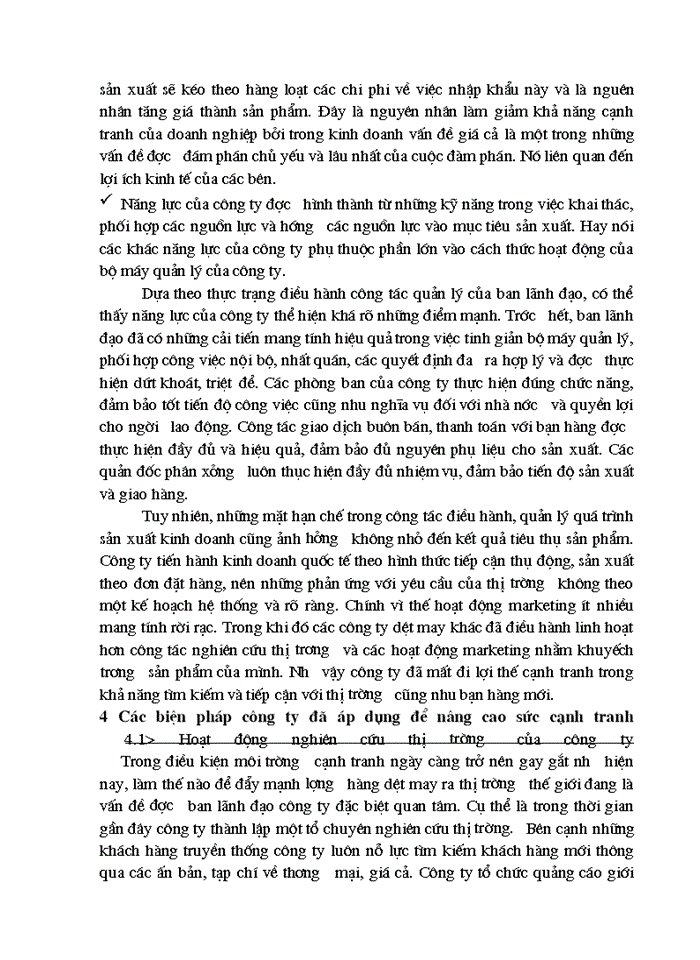 image for page Một số giải pháp chủ yếu nhằm nâng cao khả năng cạnh tranh của công ty dệt may Hà Nội