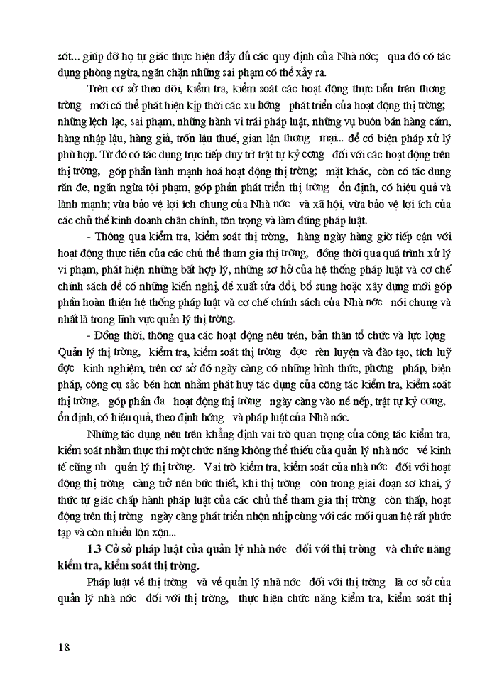 image for page Quản lý nhà nước bằng pháp luật đối với thị trường và thực hiện chức năng kiểm tra, kiểm soát thị trường