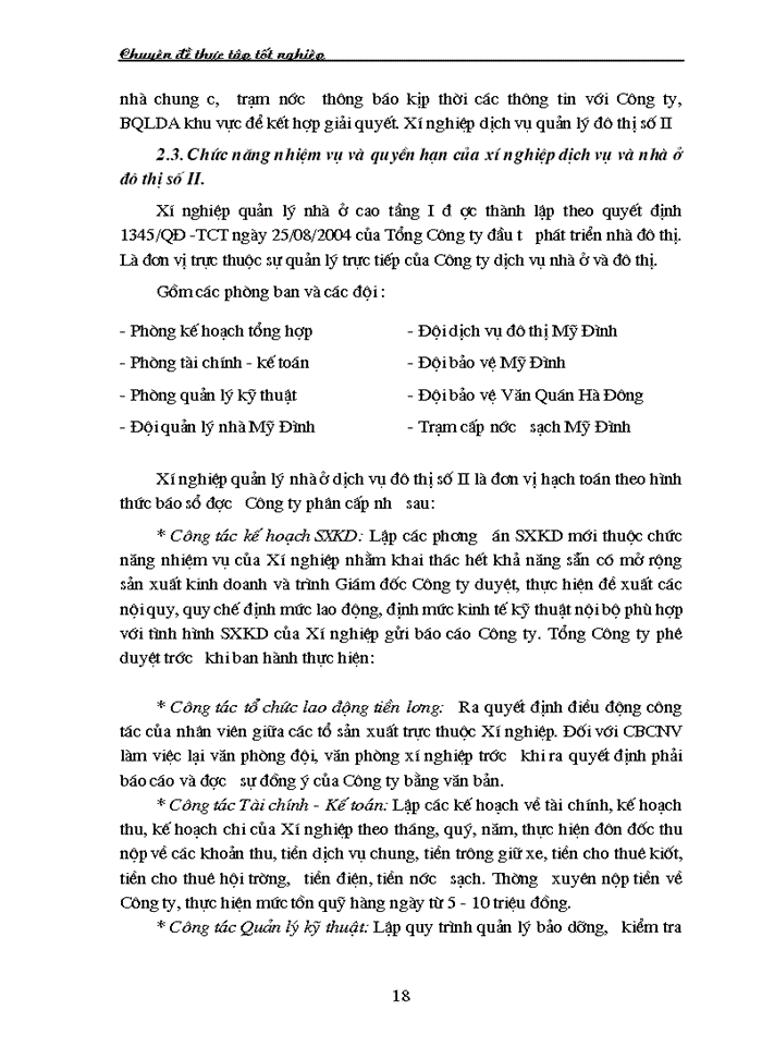 image for page Hoàn thiện công tác quản lý nhà ở chung cư cao tầng tại Công ty TNHH Nhà nước một thành viên dịch vụ nhà ở và khu đô thị