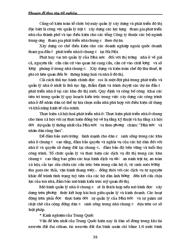 image for page Hoàn thiện công tác quản lý nhà ở chung cư cao tầng tại Công ty TNHH Nhà nước một thành viên dịch vụ nhà ở và khu đô thị