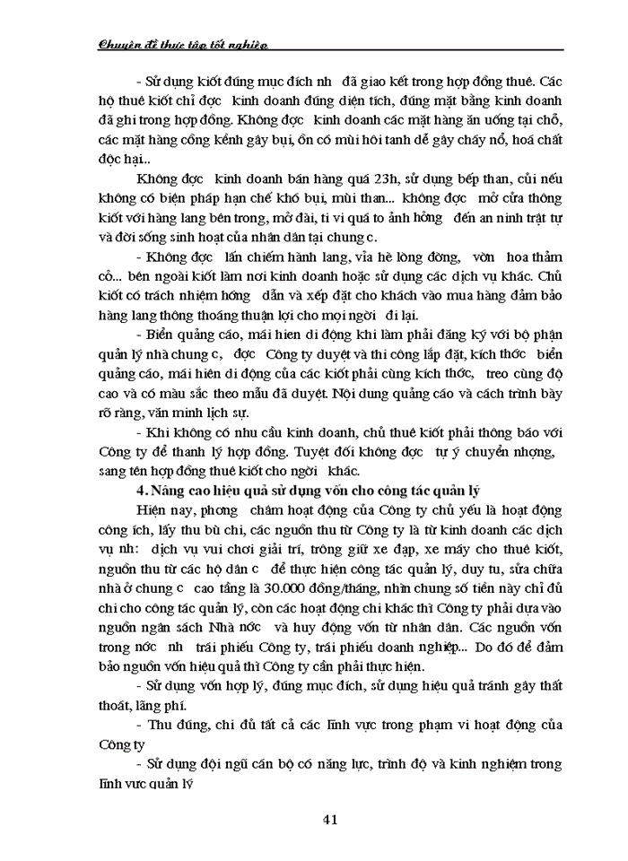 image for page Hoàn thiện công tác quản lý nhà ở chung cư cao tầng tại Công ty TNHH Nhà nước một thành viên dịch vụ nhà ở và khu đô thị