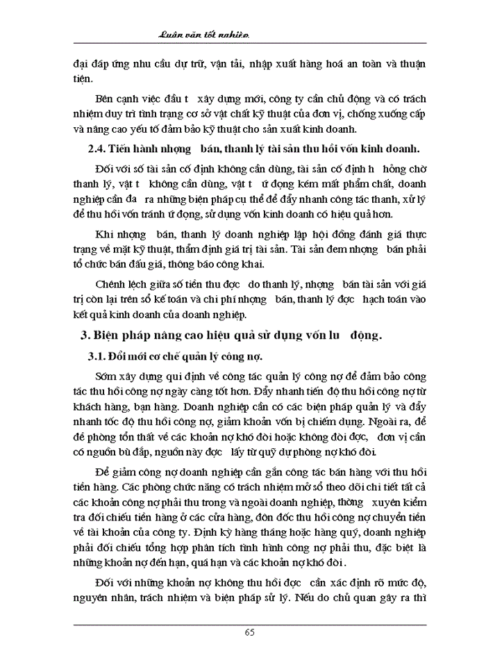 image for page Những vấn đề lý luận cơ bản về vốn kinh doanh và hiệu quả sử dụng vốn kinh doanh của doanh nghiệp thương mại