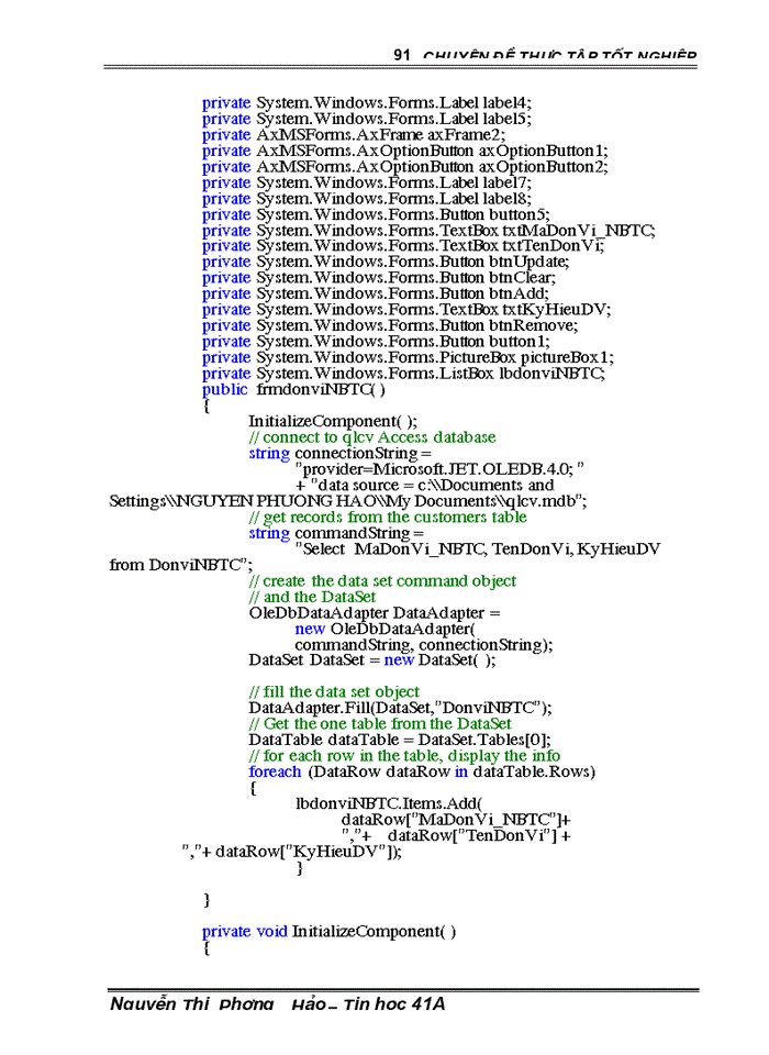 image for page Ứng dụng C# vào xây dựng chương trình quản lý công văn tại bộ tài chính